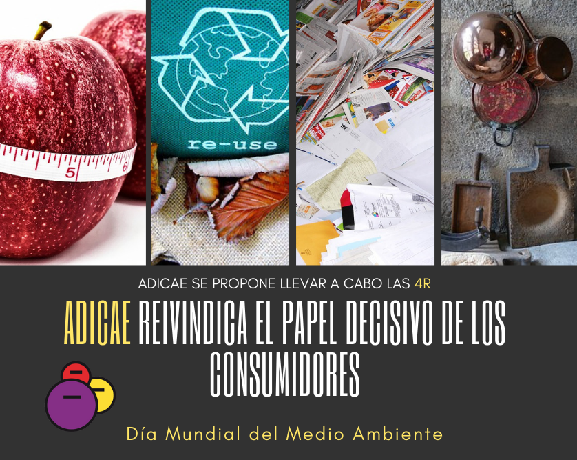 ADICAE reivindica el papel decisivo de los consumidores para cuidar el medio ambiente