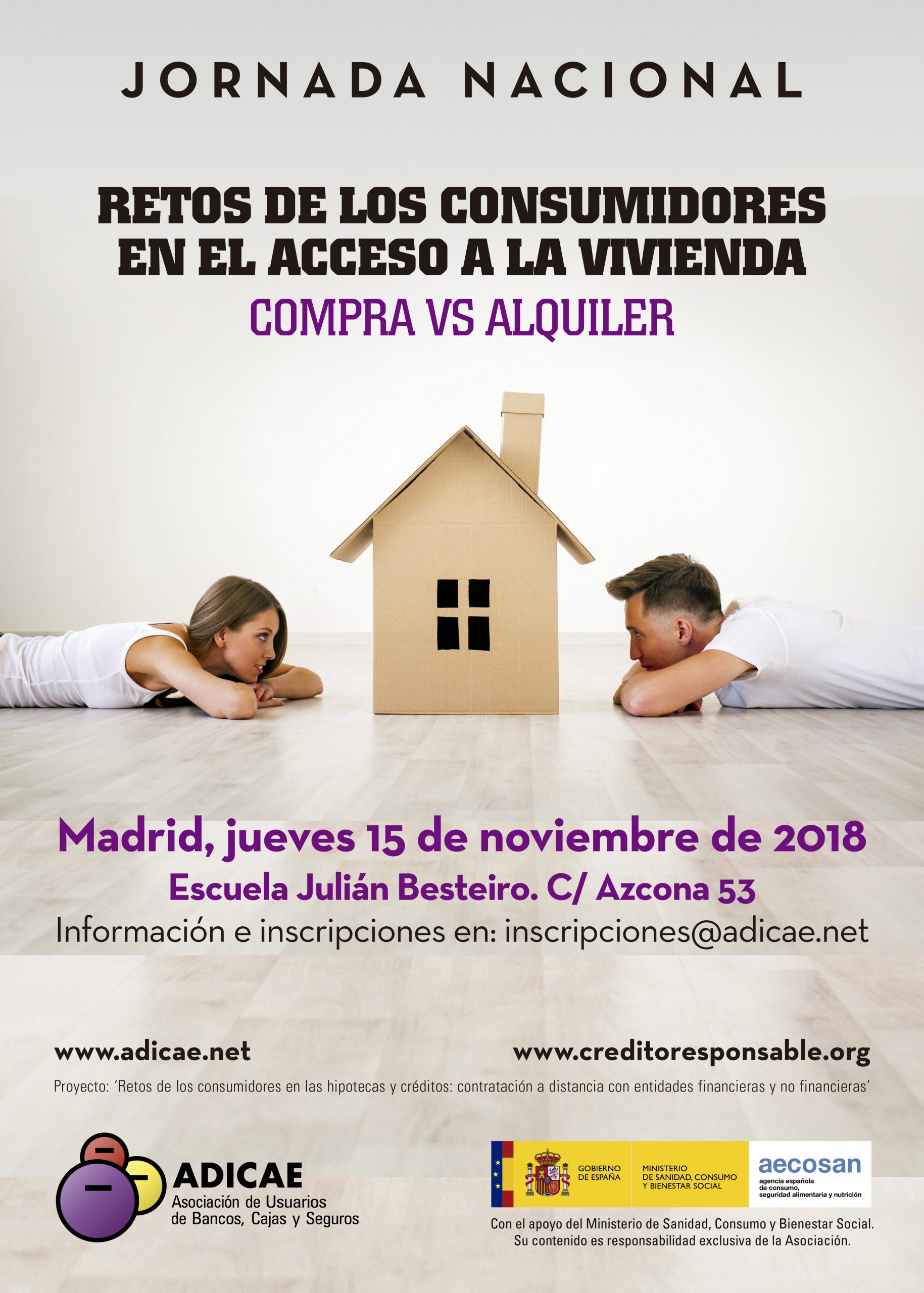 ADICAE analiza la actualidad hipotecaria: cláusulas abusivas, acción colectiva y ley de crédito inmobiliario