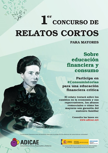 ADICAE lanza un concurso de relatos sobre la educación financiera y de consumo