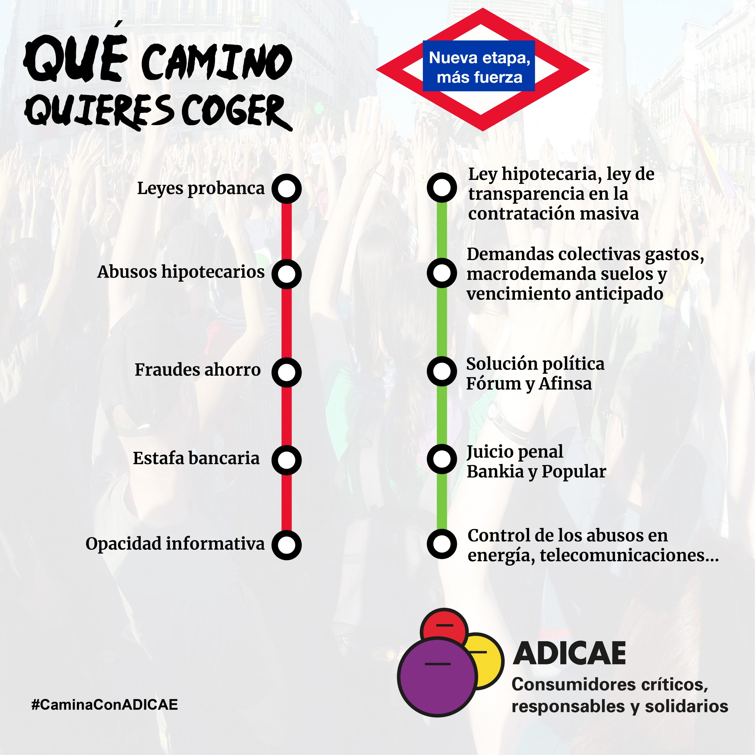 ADICAE comienza el nuevo curso con más fuerza que nunca en la lucha contra los fraudes