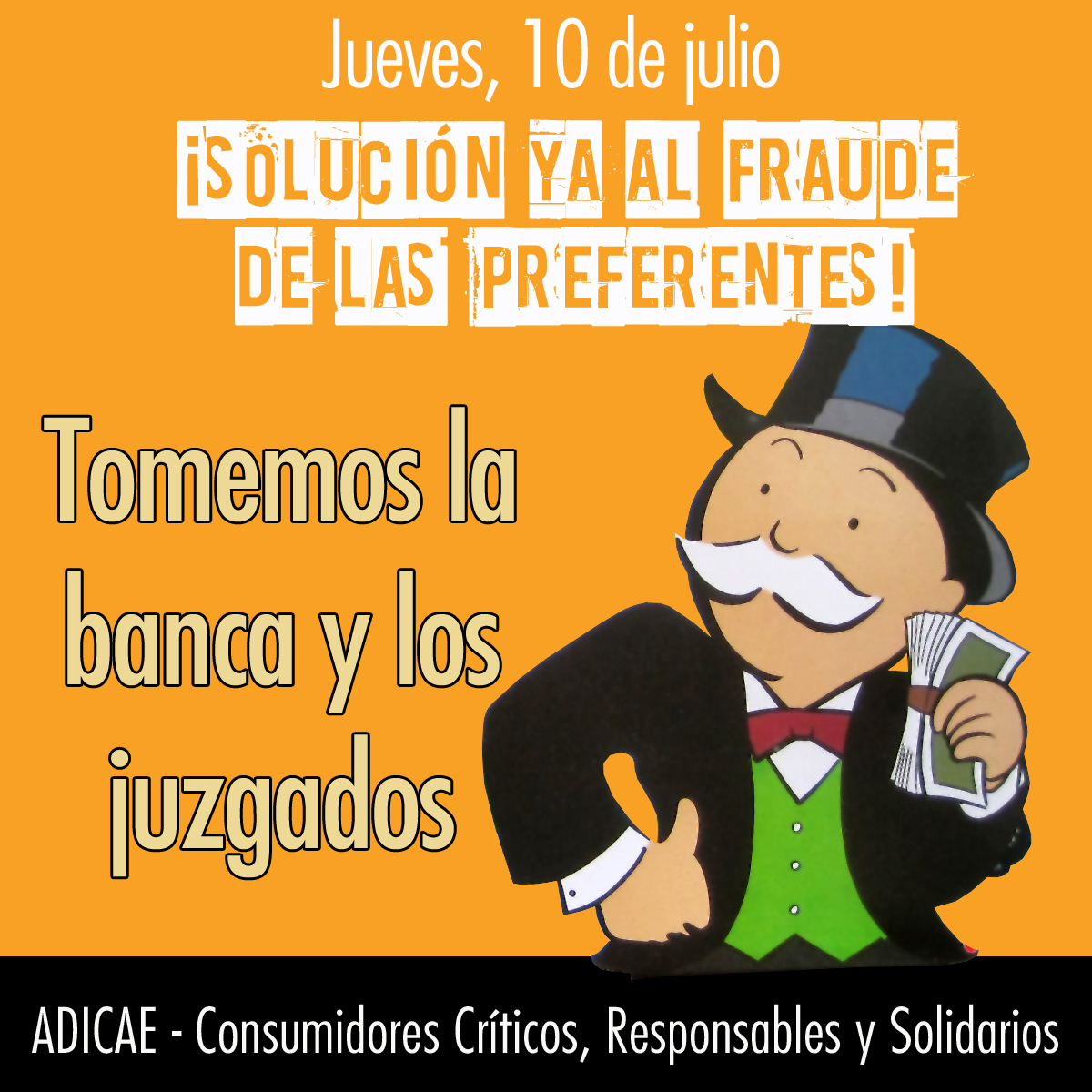 Los preferentistas exigen una solución colectiva para las 300.000 familias que aún no han recuperado sus ahorros