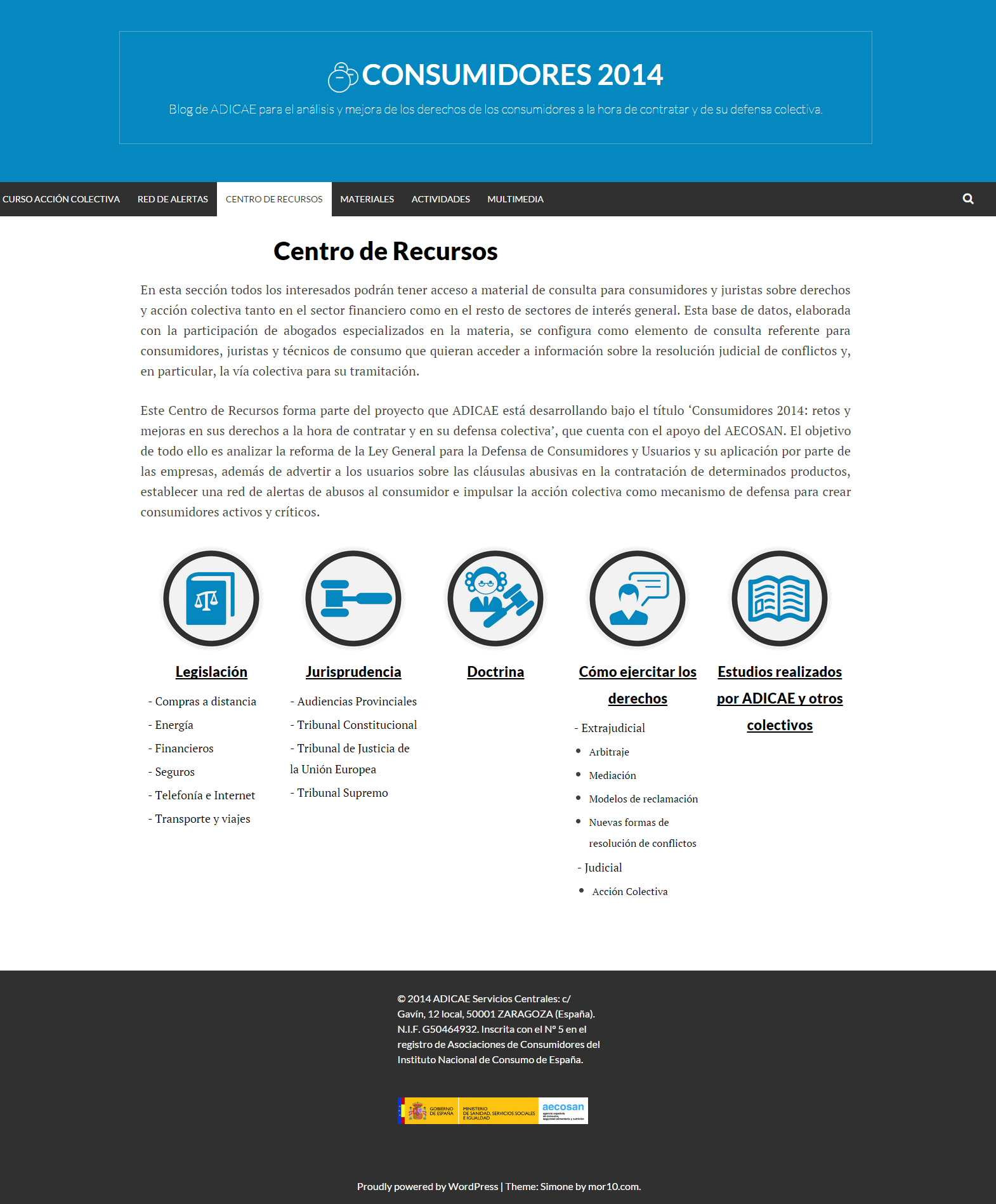 ADICAE recopila toda la información sobre los derechos de los consumidores y la acción colectiva en su centro de recursos