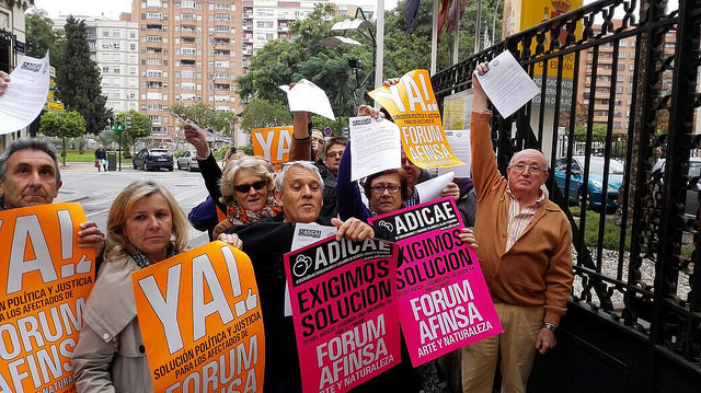 ADICAE lanza una ‘ofensiva institucional’ ante el vergonzoso noveno aniversario del caso Forum-Afinsa