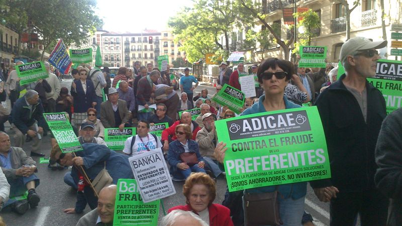 ADICAE logra que Caja España sea condenada a devolver 106.000 euros a un matrimonio gallego al que ‘coló’ preferentes