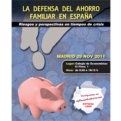 Gran jornada de ADICAE: El estado actual del ahorro de las familias y sus perspectivas de futuro, a debate