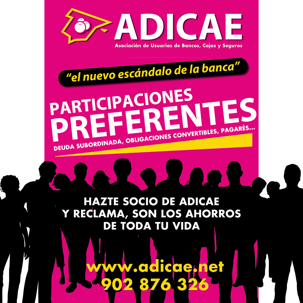 Participaciones preferentes: ¡Empapela tu barrio y denuncia el masivo fraude al ahorro familiar!